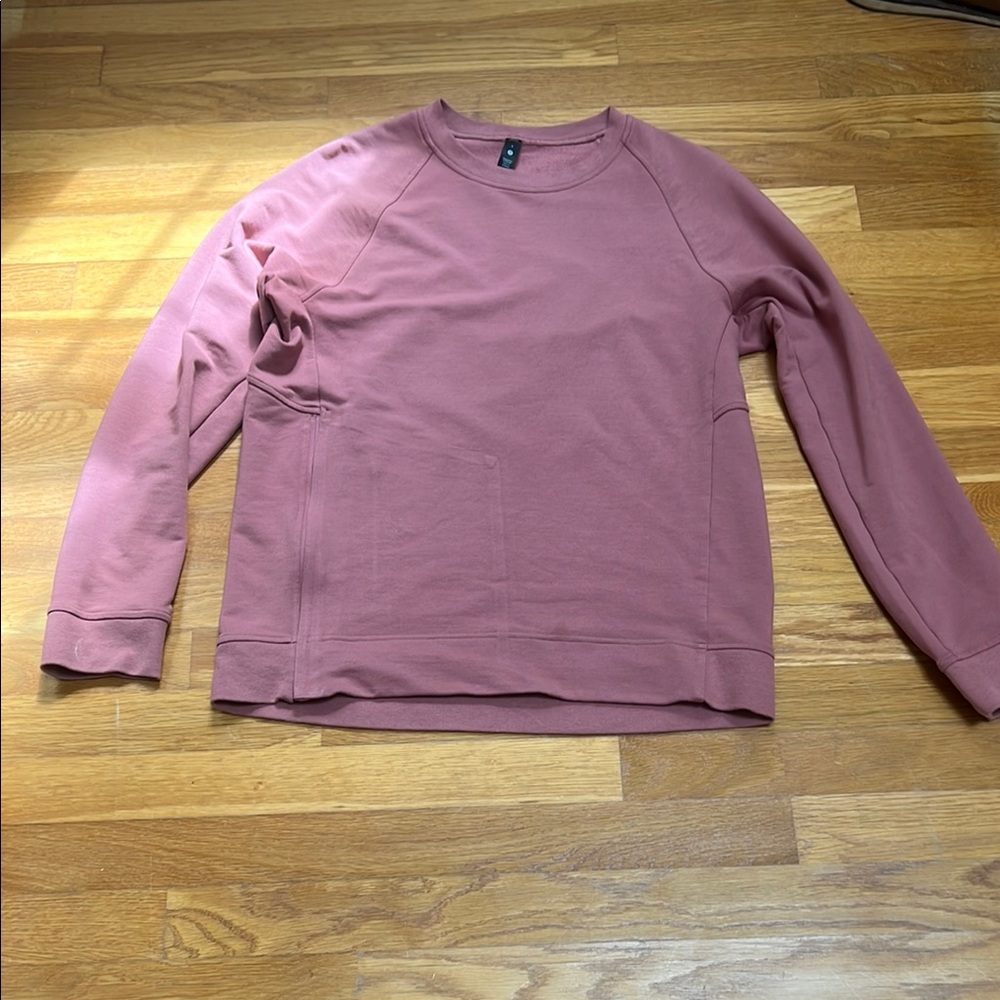 Lululemon city sweat crew in Briar Rose